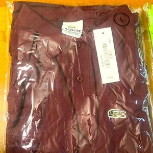 1 brown Lacoste T-shirt